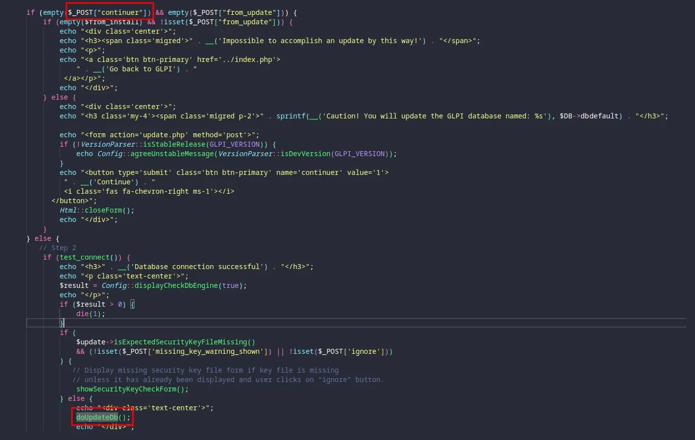 [CVE-2025-25192] Unauthorized access to debug mode in GLPI