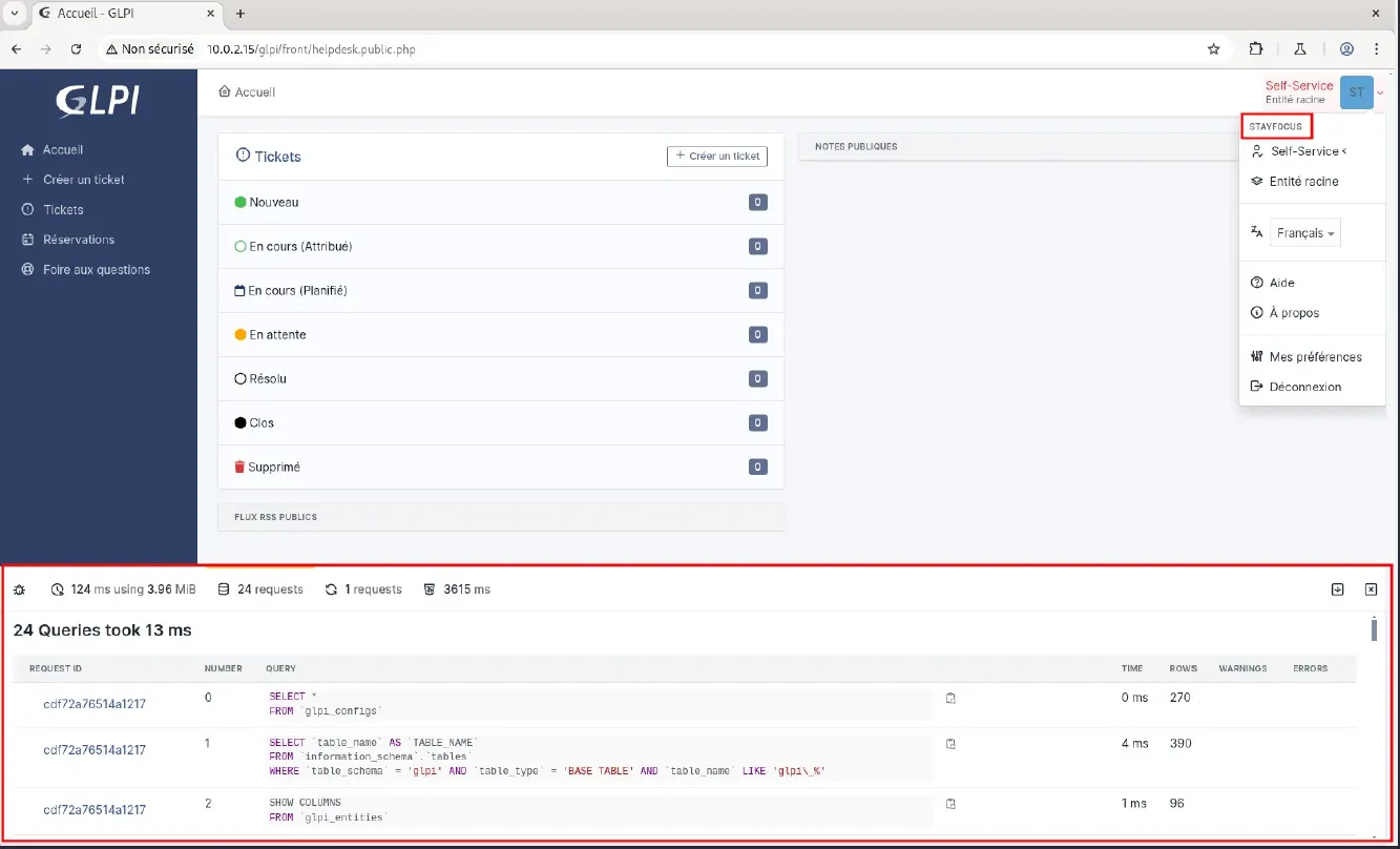 [CVE-2025-25192] Unauthorized access to debug mode in GLPI