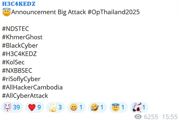 RAPPORT : Thaïlande–Cambodge, que révèle l’escalade des cyberattaques ?