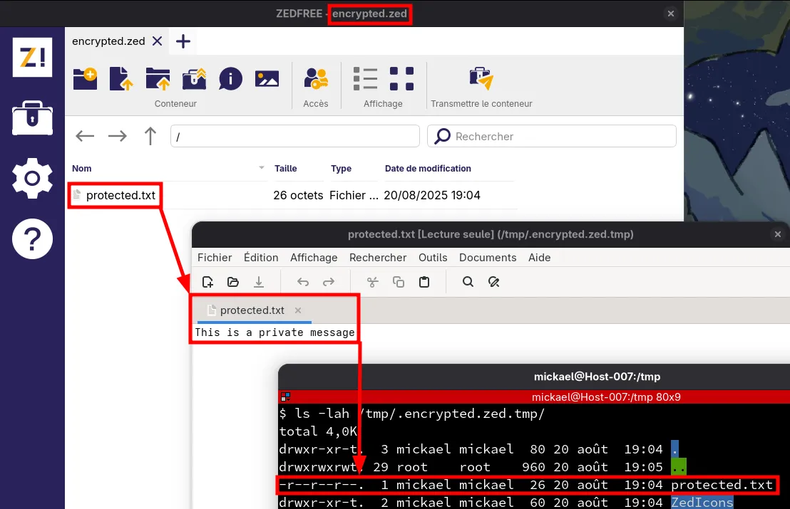 Rapport de vulnérabilité – Gestion des fichiers temporaires dans ZED