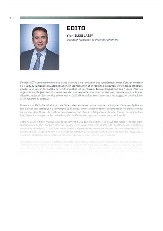 Catalogue de formation